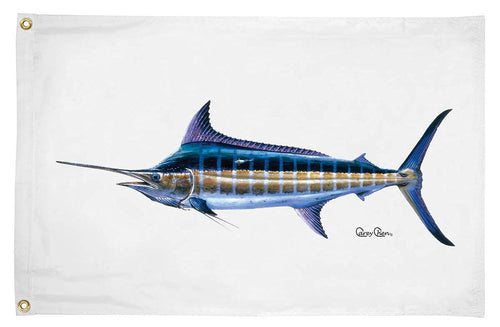Carey Chen Taylor Made Products 1922 Blue Marlin Flag, 36 x 60-Inch