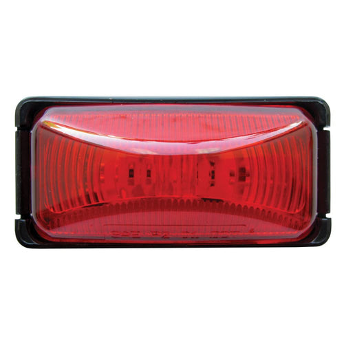 Optronics Amber Mini Thinline Sealed LED Clearance/Marker Light Kit, Red AL90RK