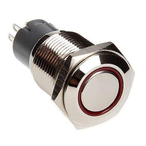 LED Momentary Switch Race Sport (RS-16MM-LEDR)