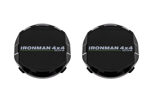 IM4x4 Ironman 9" Scope LED Driving Light Covers (Black)