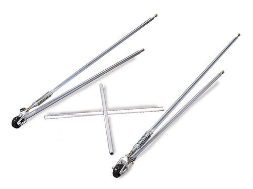 C2140 Competition Engineering Wheelie Bars, Steel 60" Length