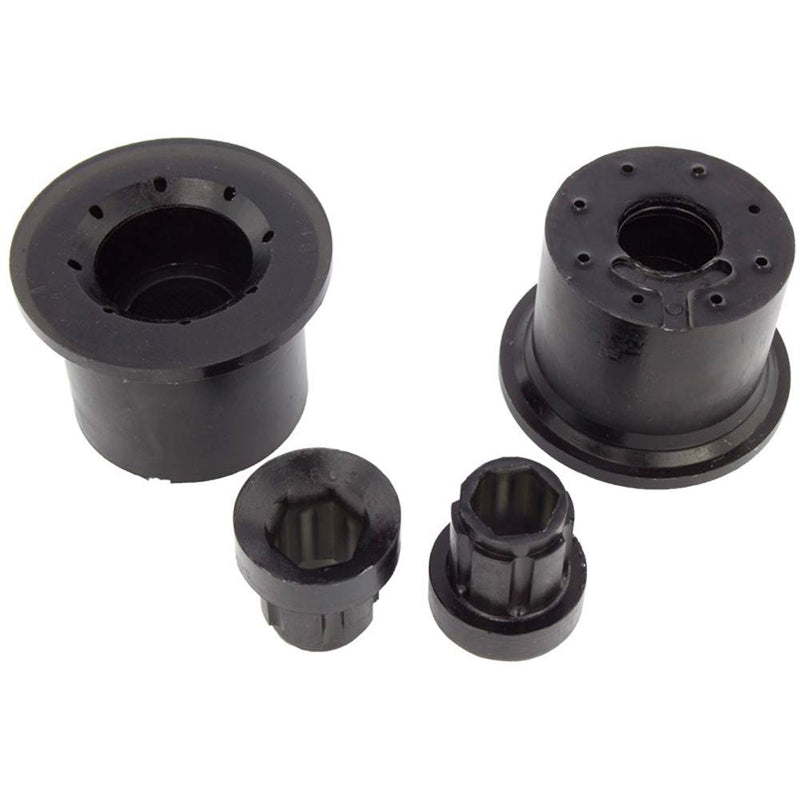 Front Control Arm Bushing Whiteline W53196, Black