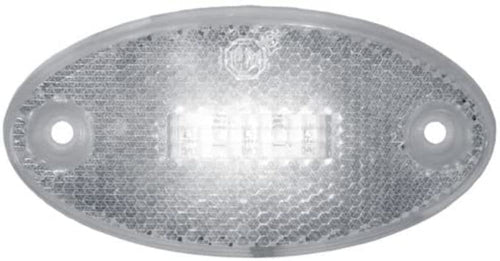 1200C Peterson Led Front End Outline Marker, Oval, Ece, W/Reflex, 3.94"X1.97", Mv