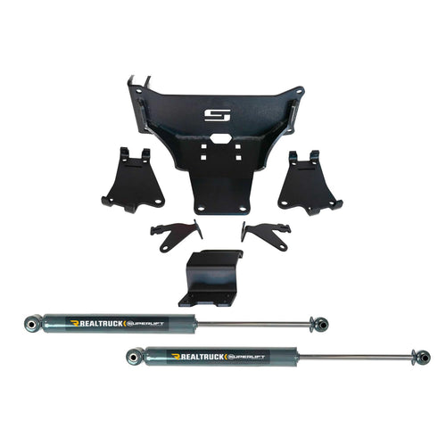 Dual Stabilizer Kit SUPERLIFT SUSPENSION for Ford F-250/F-350 | Shadow Series Cylinders | 92751 | Fits 2023-2024 Ford F-250/F-350 4WD No Lift Height to Any Lift Height