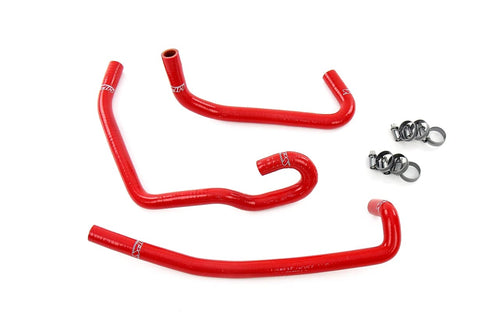 High Temp HPS Reinforced Silicone Red Heater Coolant Hose Kit, 57-2141H-RED