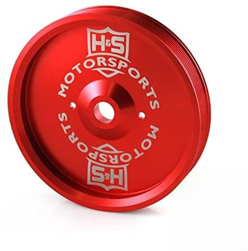 6.6L GM Dual CP3 Pulley (Red)