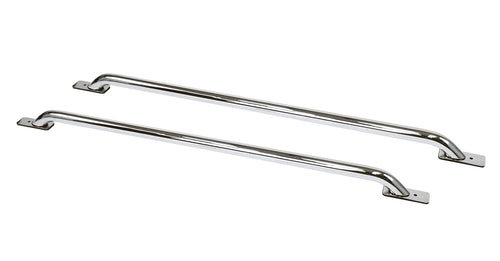 Stake Pocket Truck Bed Rails Go Rhino Stake Pocket Bed Rails | Mild Steel, Chrome | 8128C | Fits Various 1994-2024 Pickups w/ 6.4' or 6.5' Beds (See Description)