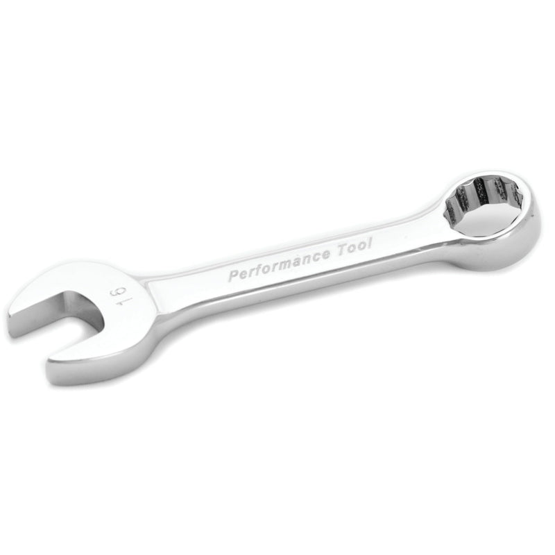 W30616 Performance Tool 16mm Stubby Combo Wrench