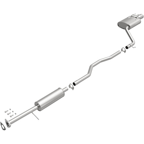 Replacement BRExhaust Exhaust System Kit 106-0752: Compatible with 2013-2017 Honda Accord 2.4L