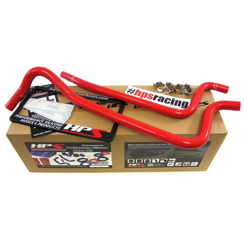 Red Silicone Heater Hose Kit HPS 57-1283-RED (Coolant)