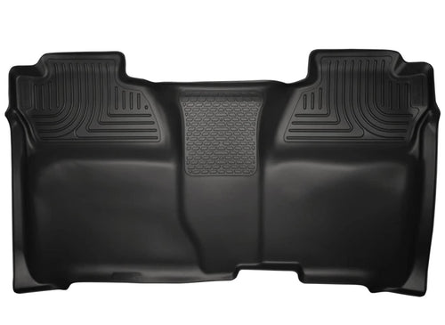 Husky 19231 Liners WeatherBeater Floor Black 1 pc. Rear Includes Coverage Underneath 2nd Row Seat WeatherBeater Floor Liner