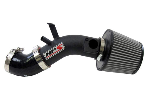 HPS Performance Shortram Black Air Intake Kit Cool Ram Compatible for 2005-2008 Toyota Corolla Matrix Pontiac Vibe 1.8L 1ZZ-FE, 827-500WB