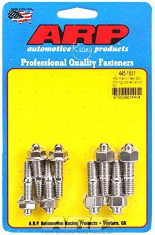 Timing Cover Stud Kit ARP (445-1511), Stainless Steel