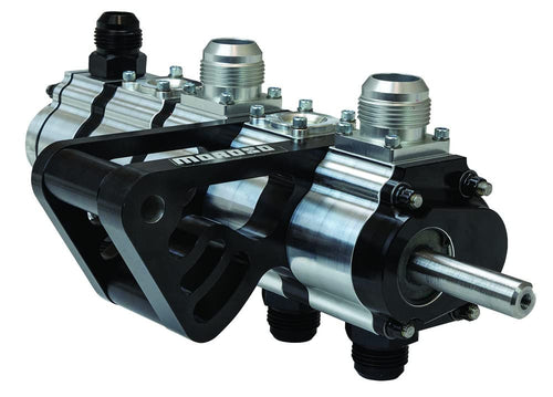 Moroso T3 22415 Dry Sump Oil Pump, Double Shear Mount, 5 Stage, 1.2" Pressure Section