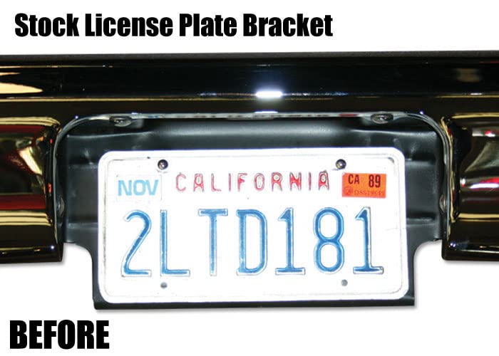 FLPB787 Brothers Trucks Flush License Plate Bracket