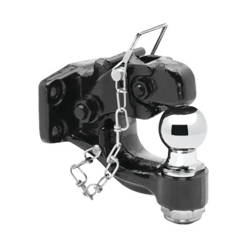Pintle Hook & Ball Combination Draw-Tite 6301120, Bolt-On, 16,000 lbs. Capacity Hook, 2 Inch Diameter Ball, 10,000 lbs. Capacity Ball