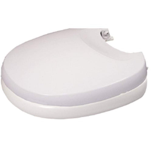 Aqua-Magic V Thetford High and Low Foot White Seat and Cover Assembly