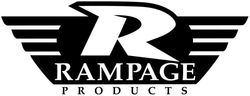 Rampage Complete Soft Top Rampage | Vinyl, Black Diamond Color, includes Frame & Hardware | 68335 | Fits 1997 - 2006 Jeep Wrangler TJ, with Soft Upper Doors