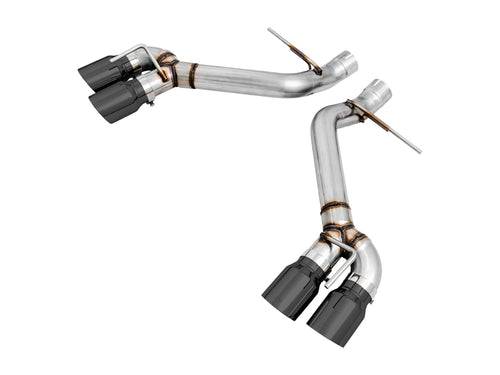 16-19 Chevrolet Camaro SS AWE Tuning Axle-Back Exhaust - Track Edition (Quad Diamond Black Tips) - 3020-43075