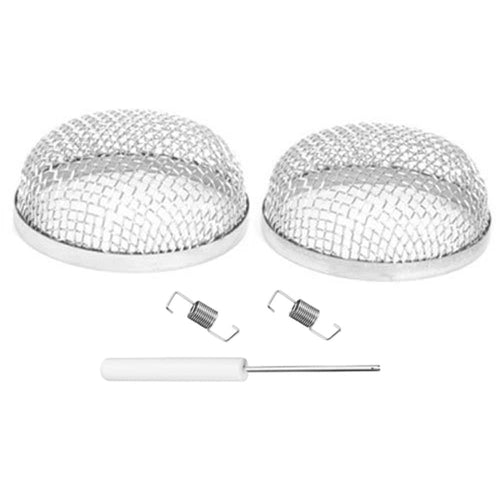 Mud Dauber Screen JR Products 06-30155 for Round Furnace Vents - 2-7/8" x 1-5/16"