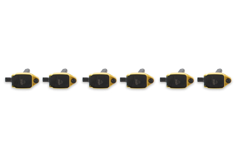 SuperCoil ACCEL 140648-6 Ignition Coil - Yellow - 6-Pack
