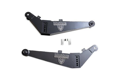 Part# 200804 MAX TRAC SUSPENSION'S is A Pair of 0"-4" Rear LOWERING Control ARMS FABRICATED from Steel & Powder Coated Grey