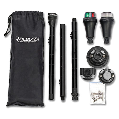 Marine Navigation Light Kit RAILBLAZA for Kayaks and Boats, Battery Powered, Meets USCG Standards