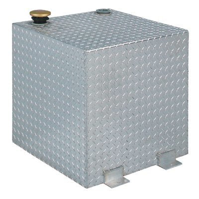 delta Aluminum Transfer Tanks - 48 gallon square aluminum tank