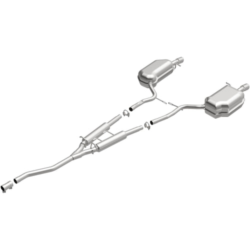 Replacement BRExhaust Exhaust System Kit 106-0744: Compatible with 2002-2005 Audi A4 Quattro, 2004-2005 Audi A4 1.8L