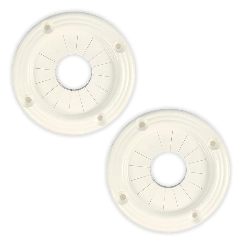 Wht Utility Grommet 3-3/8" Pr