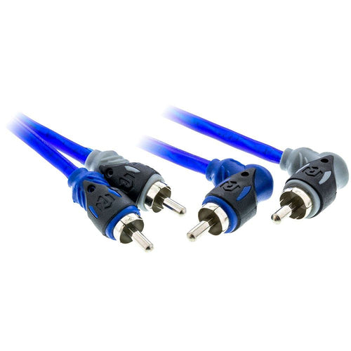 MID SERIES RAPTOR BY METRA ELECTRONICS 17FT 2-CHANNEL RCA CABLE