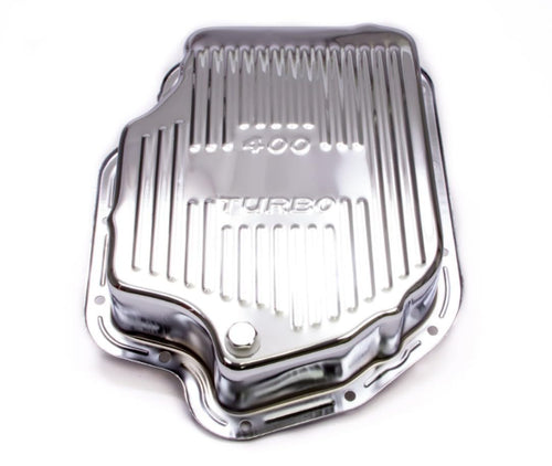 Chrome Finned Trans-Dapt 9197 Transmission Pan