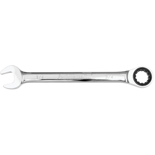 3/4-Inch Performance Tool W30258 Ratcheting Chrome Vanadium SAE Wrench