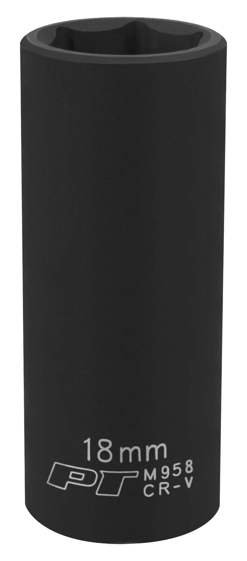3/8-Inch Performance Tool M958 18mm Deep Wall Impact Socket