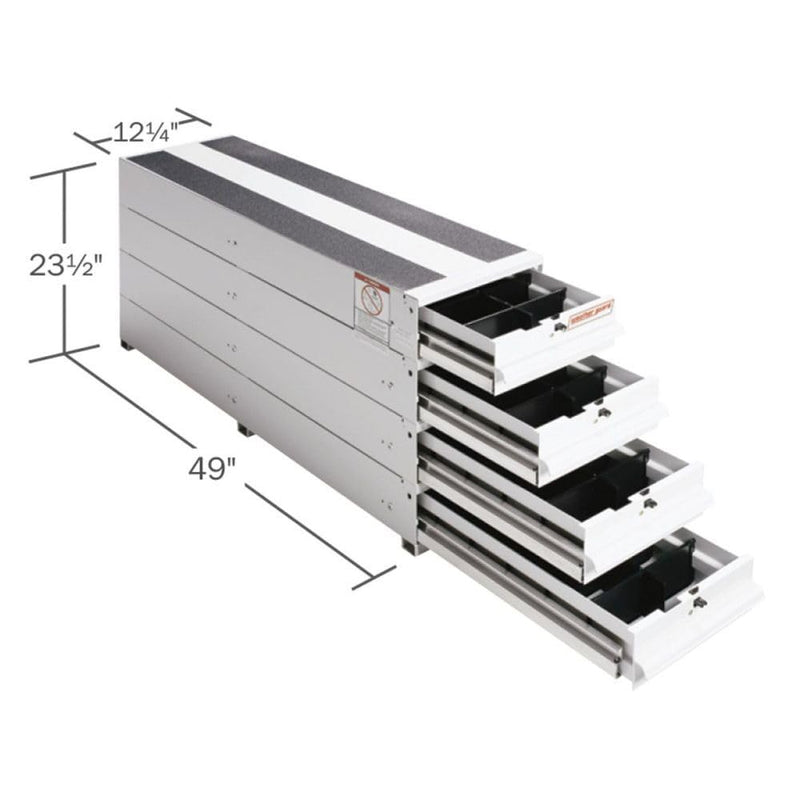328-3 Weather Guard Itemizer Drawer Unit White