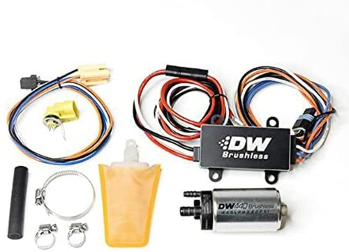 440lph DeatschWerks in-Tank brushless Fuel Pump w/ 9-0913 Install kit + C102 Controller (9-441-C102-0913)