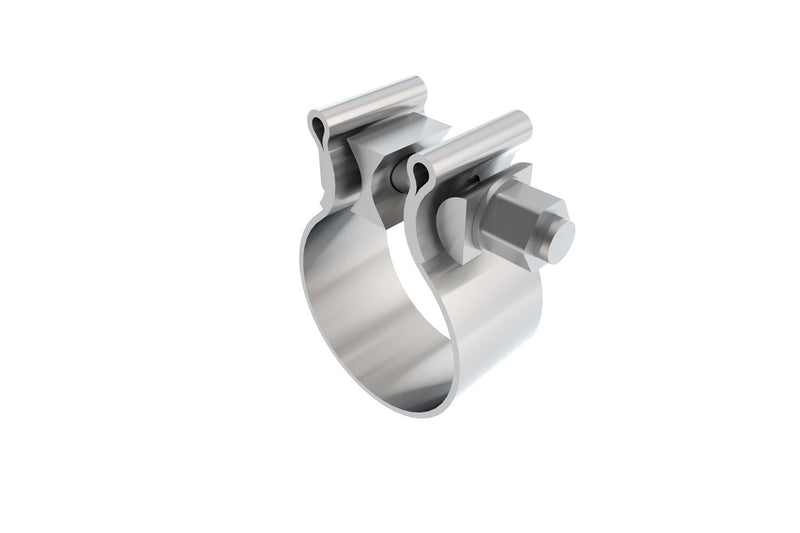 BORLA Accessory 2" T-304 Stainless Steel 18302 Single Bolt Band Clamp