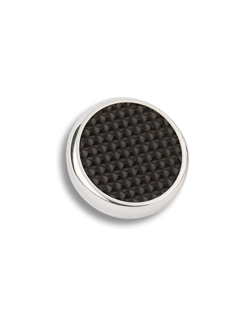Goolsby Edition Lokar XBAG-6190 Black Round Brake/Clutch Pedal Pad