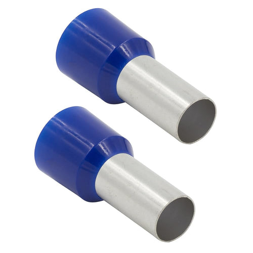 1/0 GA Blue Ferrules - Install Bay Package of 100