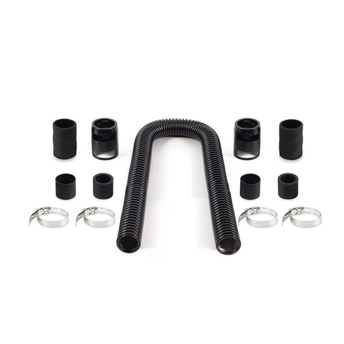 Mishimoto Universal Flexible Stainless Steel Radiator Hose Kit, 36”, Black MMAH-U36BK