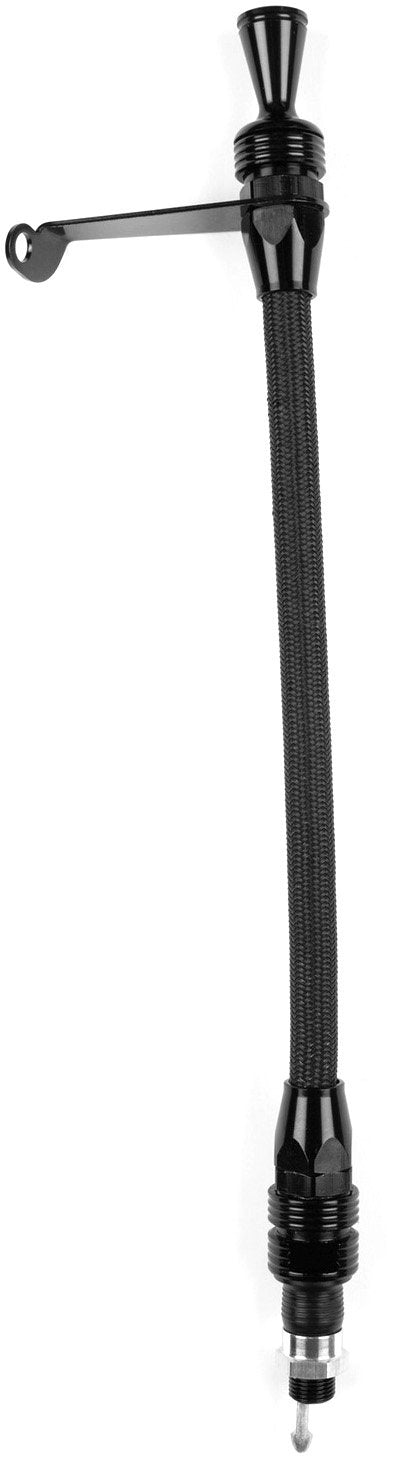 Transmount Transmission Dipstick Lokar X1211337 with Lock and Black Stainless Steel Housing for GM TH-200 Transmission