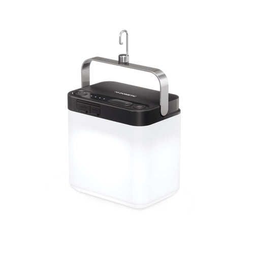GO Dometic Area Camp Light | Multi-Use Outdoor Light | 8 Colors | Includes USB Charging Cord and Attachable Hook | 8 Hour Running Time | Bluetooth Enabled