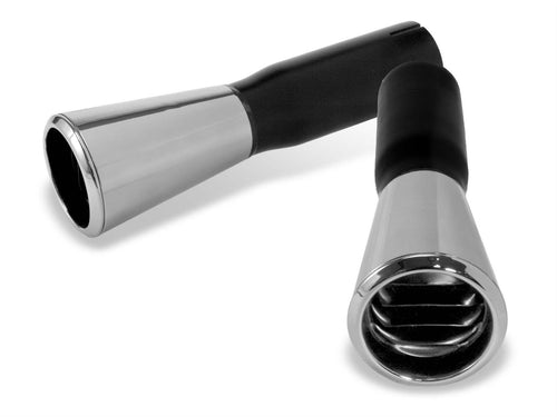 Scott Drake 2" High Flow GT Exhaust Tips in Highly Polished Stainless Steel, Compatible with 1965-1966 Ford Mustang, Model C5ZZ-5255-GT2