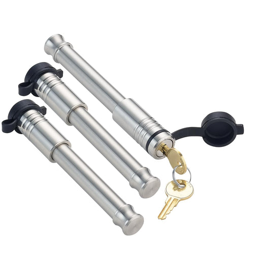61819 InfiniteRule Security | 3 Pack Mixed 2.5, Keyed Alike, Hitch Locks for Gen-Y Hitch Phantom-X 16K & Phantom Flip & Tow Hitches - Includes Lock for 2.5" Receiver