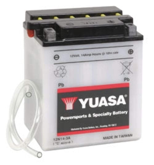 Yuasa 12N14-3A YUAM2241B Battery, One Size
