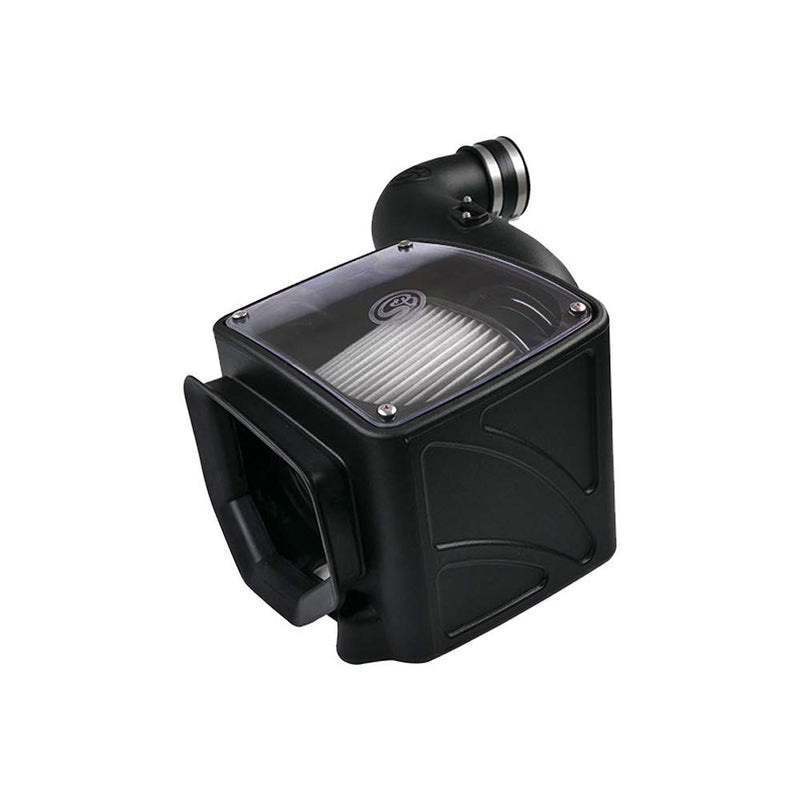 Cold Air Intake S&B Filters 75-5091D For 2007-2010 Chevy/GMC Duramax 6.6L (Dry Extendable Filter)