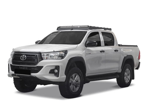 Slimsport Front Runner Roof Rack Kit/Light Bar Ready Compatible with Toyota Hilux DC (2015-2021)