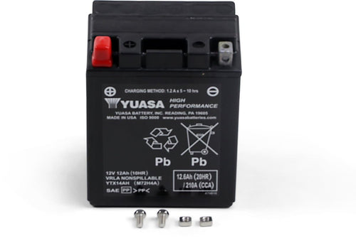 Yuasa YTX14AH Factory Activated H Series AGM Battery YUAM72H4A