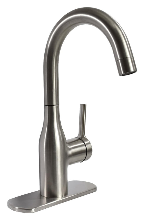 Phoenix Premium PF231410 Slimline Single Handle Bar/Lavatory Faucet - Brushed Nickel
