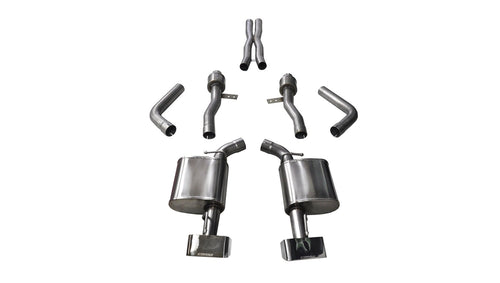 Corsa Cat Back Exhaust 14993 (W/GTX2 Tips Dodge Challenger R/T Scat Pack 6.4L V8, Sport)